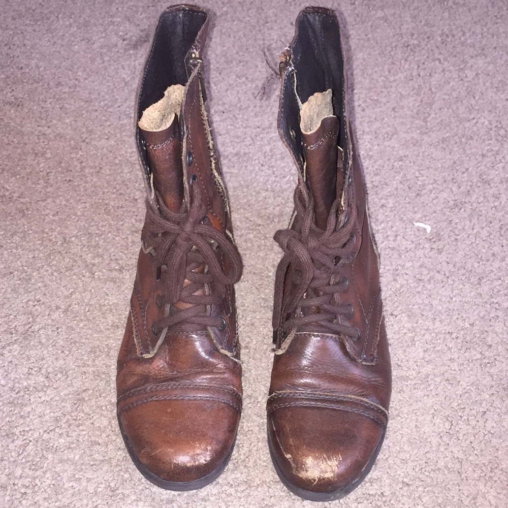 Steve Madden Combat Boots